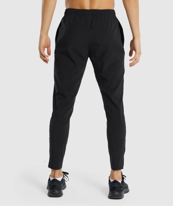 Panske Joggers Gymshark Arrival Woven Čierne | LT5689307